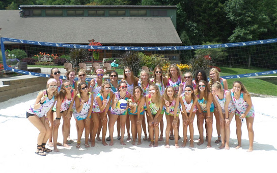 Juniors from Parkway South gather for a picture at this past summers Young Life camp in North Carolina. About 60 South students attended the camp. 