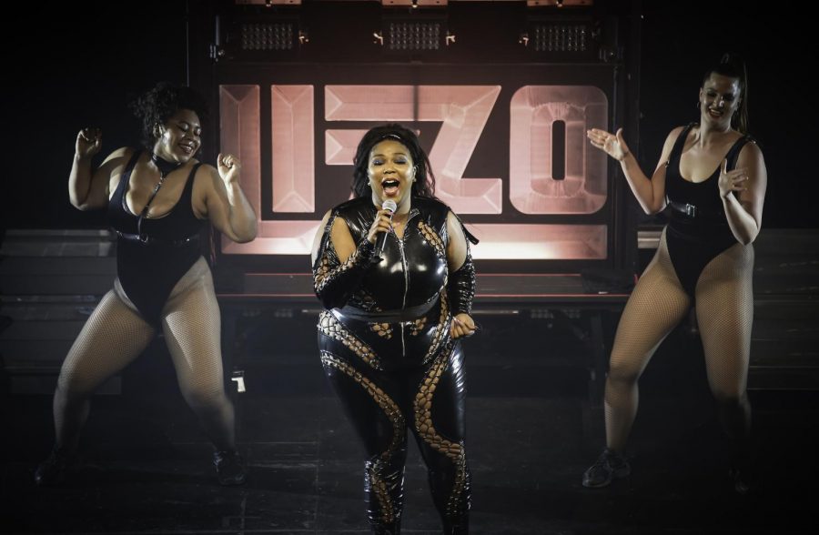 Lizzo performs at the Palace Theater in St. Paul, Minnesota in 2018. 