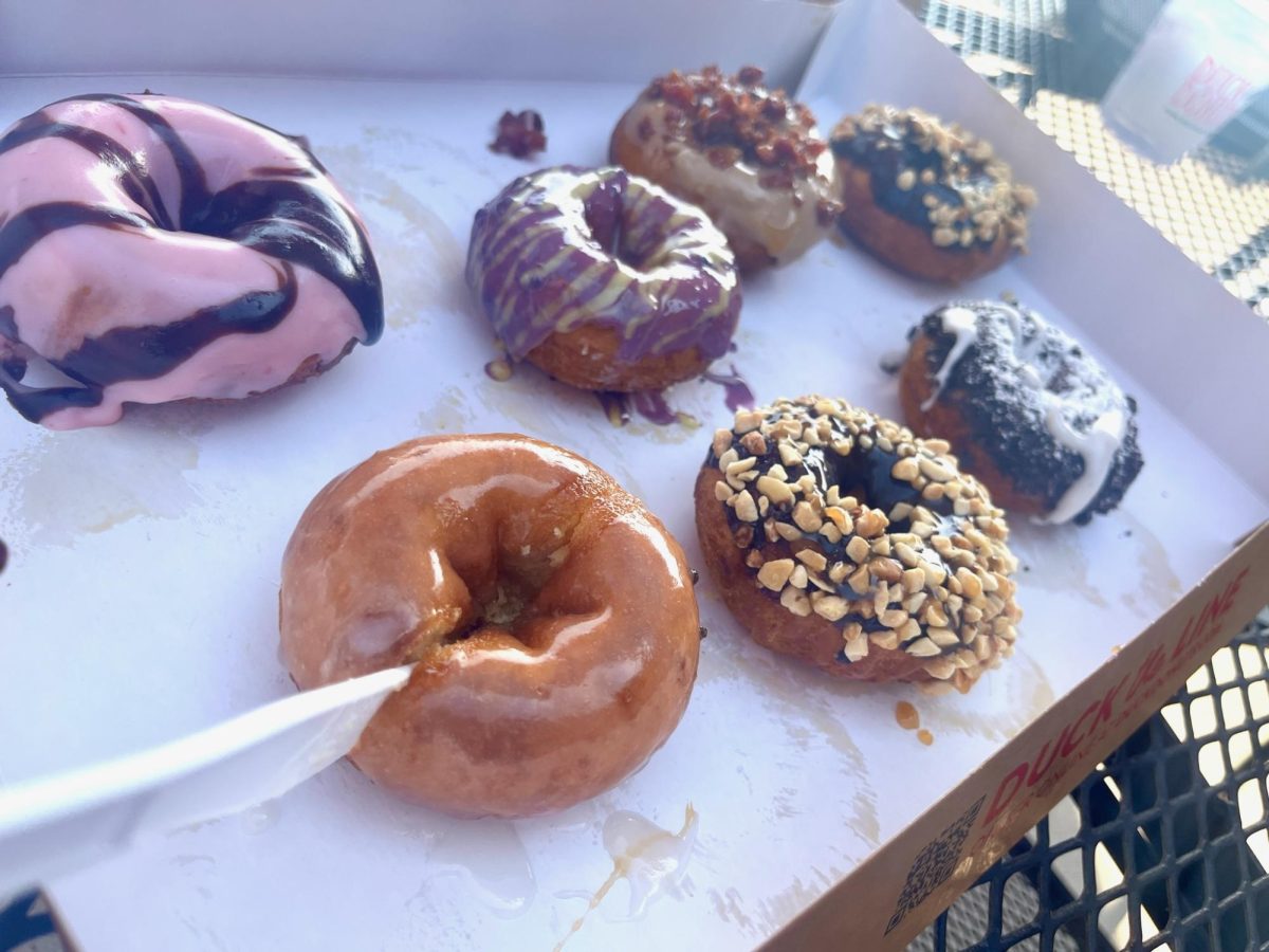 A sampling of donuts from Duck Donuts on Clarkson Road.