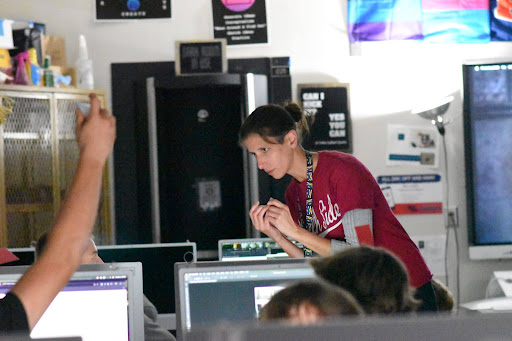 “When I have a camera in my hand, I feel and I know that I can capture moments that nobody else pays attention to. Before teaching, I worked in camera sales. I was offered to teach people how to use their camera if they wanted the help. I loved that after I helped them, they would come back to me and show me the pictures they took, and it made me feel like I was a part of their journey. Before photography, I always wanted to do something with art. It wasn’t until I took a photography class in college, and that's when I realized that was my passion. Photography is my comfort zone. Photography is what I know; that's why I took the job here.”
--Sarah Zickler, photography teacher