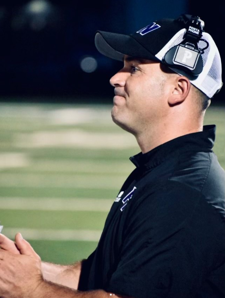 Jullian Salerno takes over the reigns as the new head coach for the Patriots.